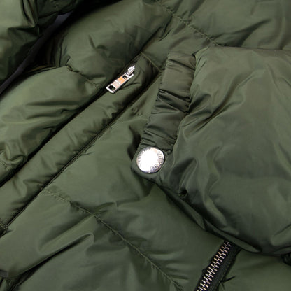 Prada Piumino Nylon Piuma Puffer Jacket Olive/Nero