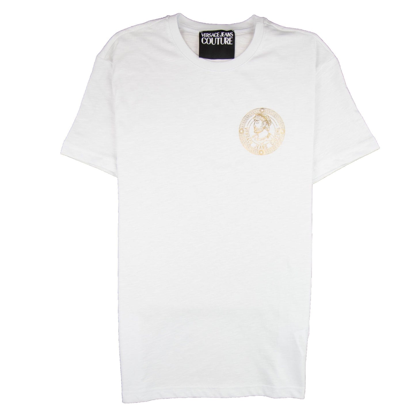 Versace Jeans Couture Foil Chest Logo T-shirt White
