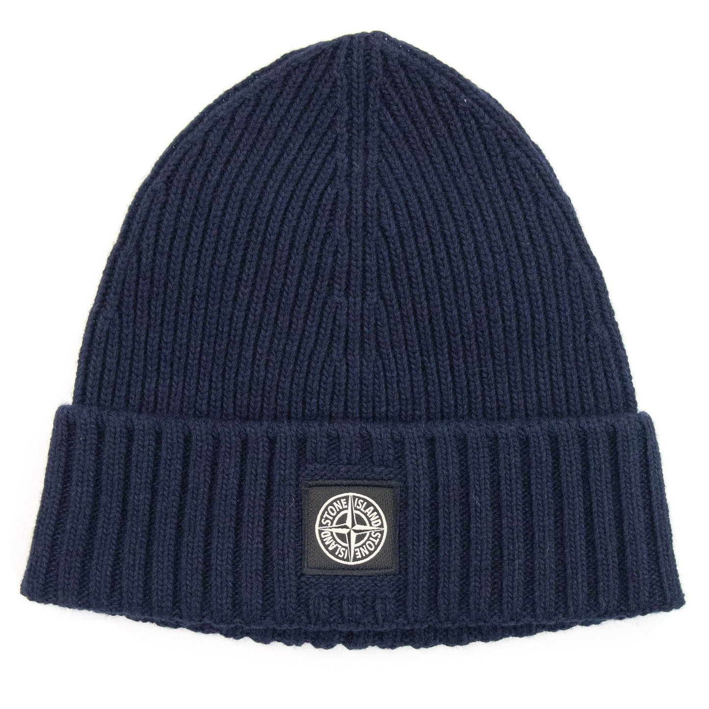 Stone Island Junior Compass Beanie Navy V0020