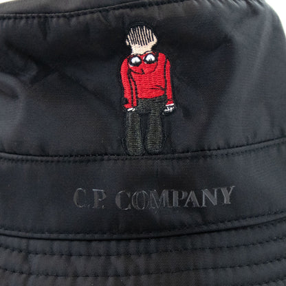 CP Company Comic And Cars Bucket Hat Black
