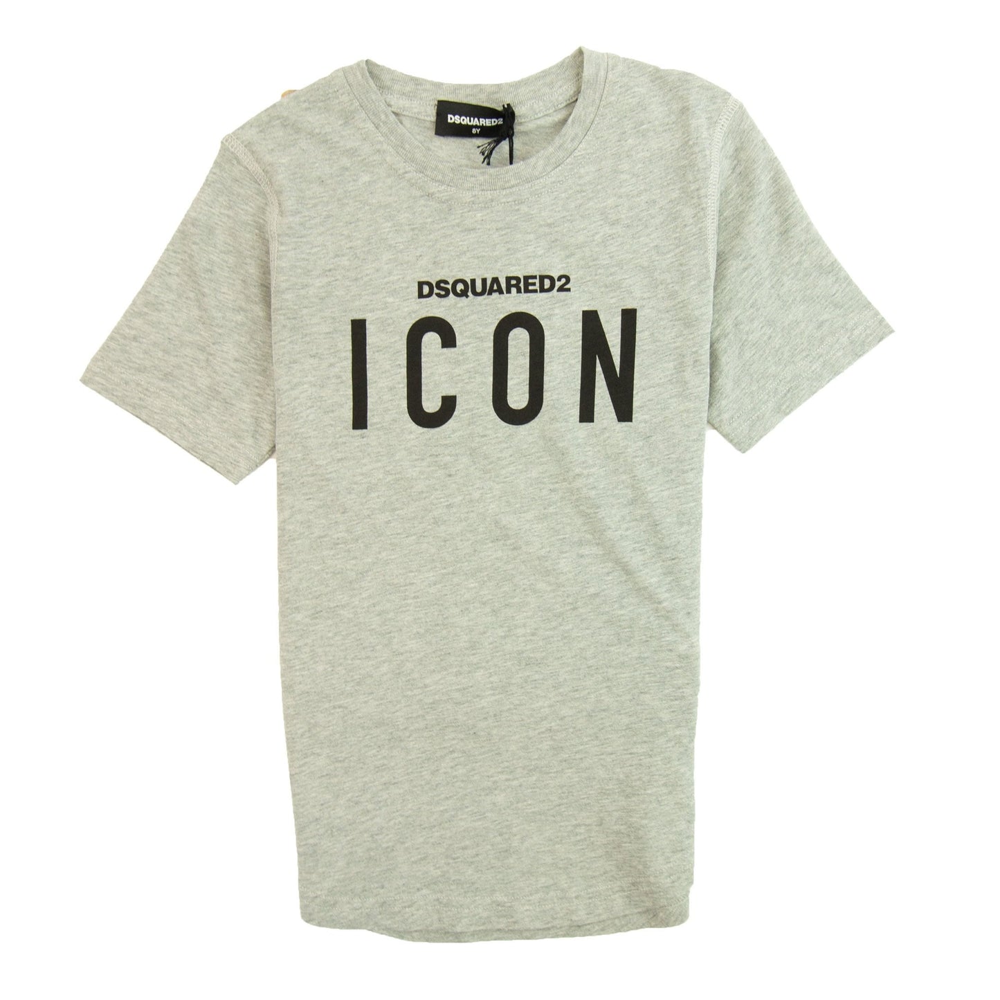 Dsquared2 Kids D2 Icon Chest Logo Grey