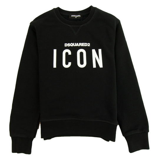 Dsquared2 Kids Icon Crewneck Sweatshirt Black