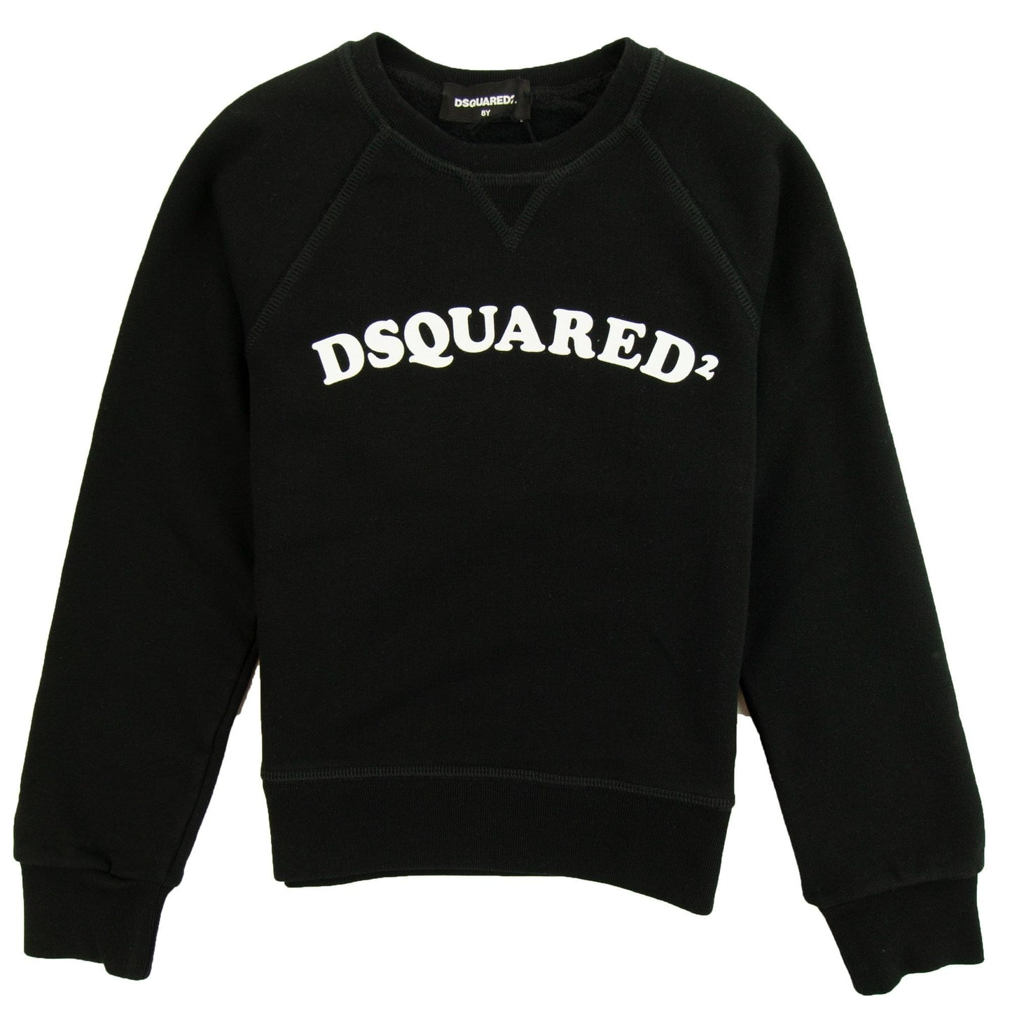 Dsquared2 Kids Arch Logo Crewneck Sweatshirt Black
