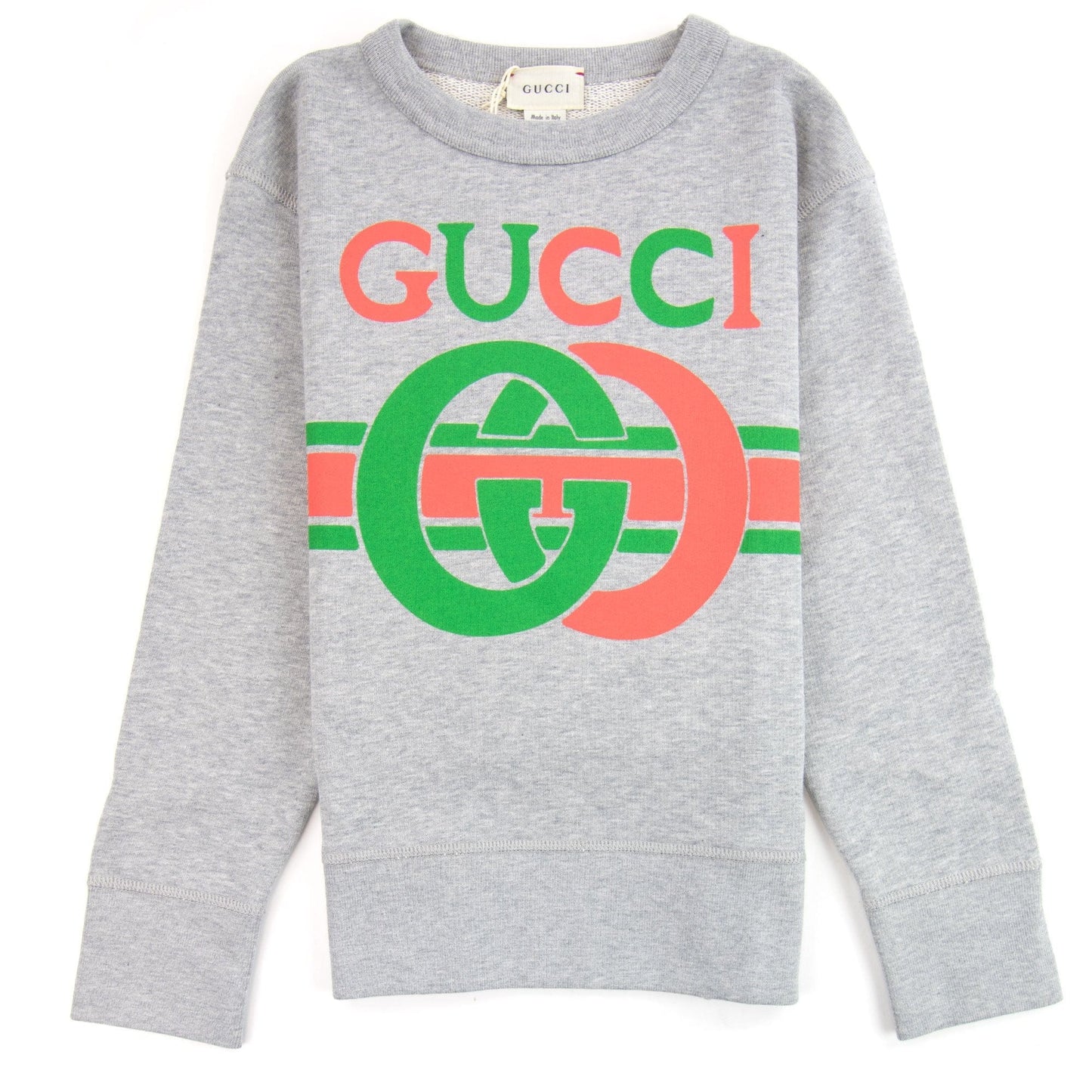 Gucci Junior Interlocking G Sweatshirt Grey