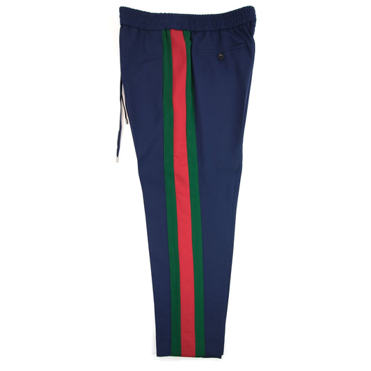 Gucci Side Striped Trouser Navy