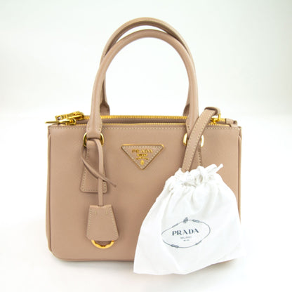 Prada Galleria Mini Saffiano Tote Bag Pink Cipria