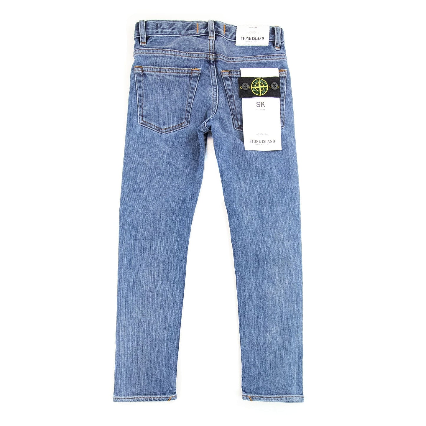 Stone Island Junior Sk Used Wash Jeans Denim