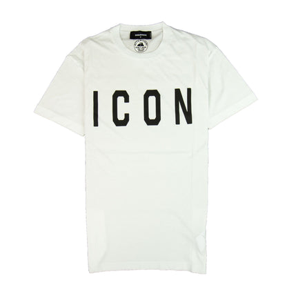 Dsquared2 Icon Print T-shirt White 0100