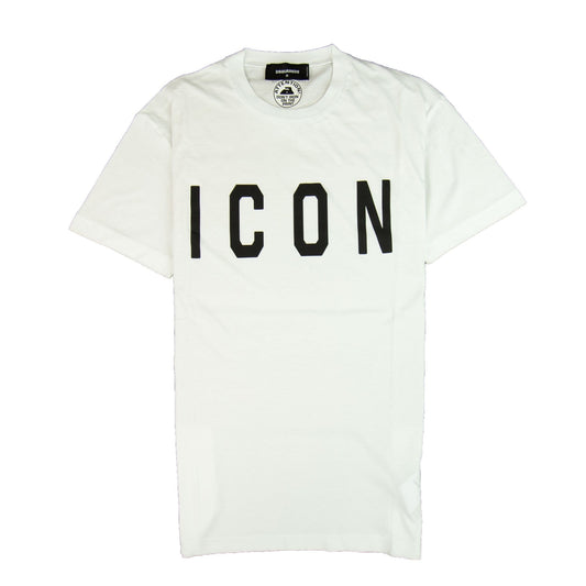 Dsquared2 Icon Print T-shirt White 0100