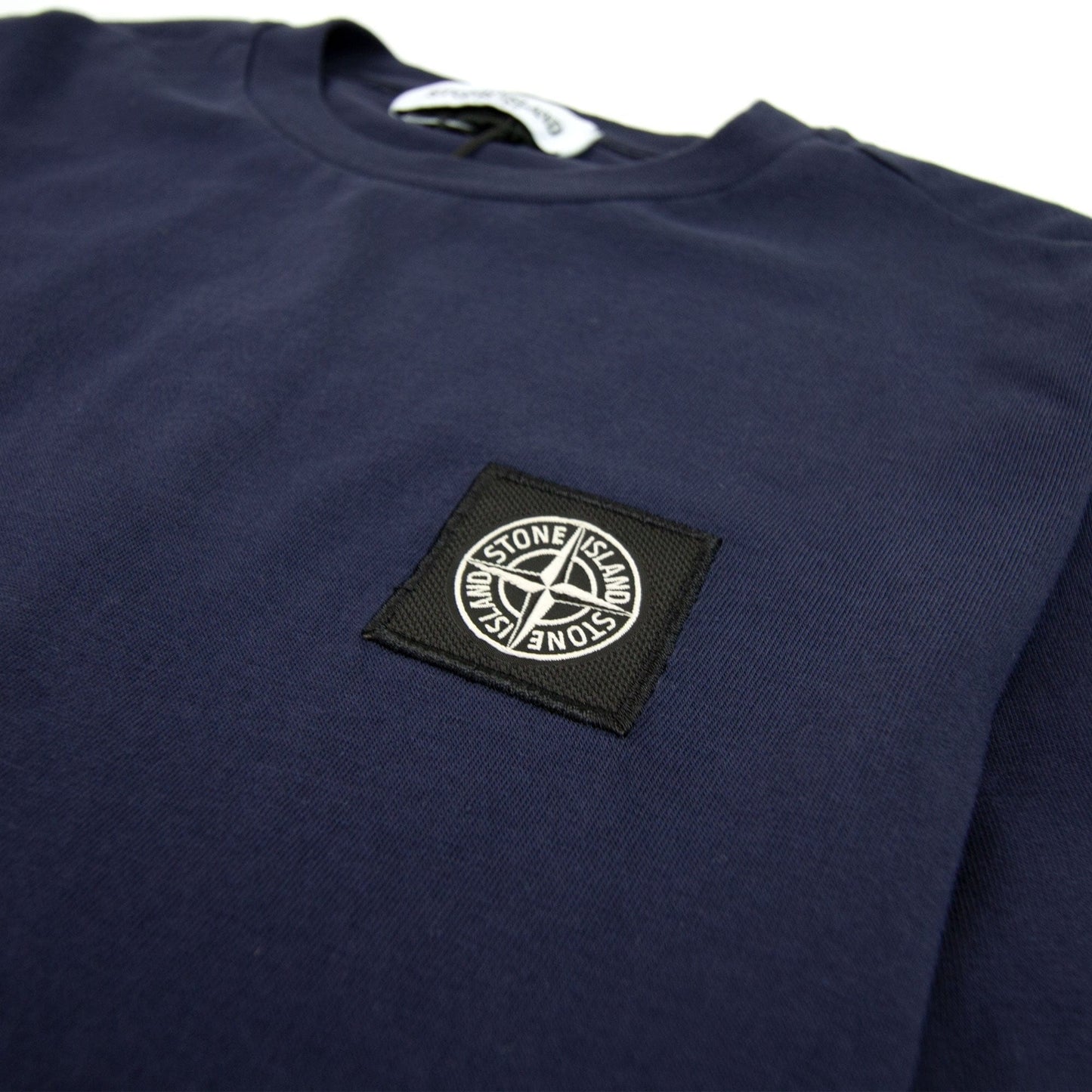 Stone Island Junior Chest Patch T/s Blue V0026