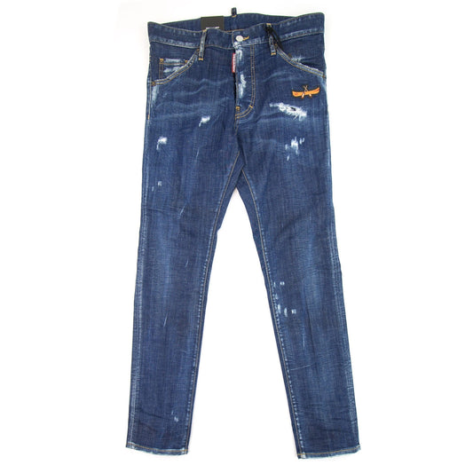 Dsquared2 Canoe Run Dan Jeans Blue 470