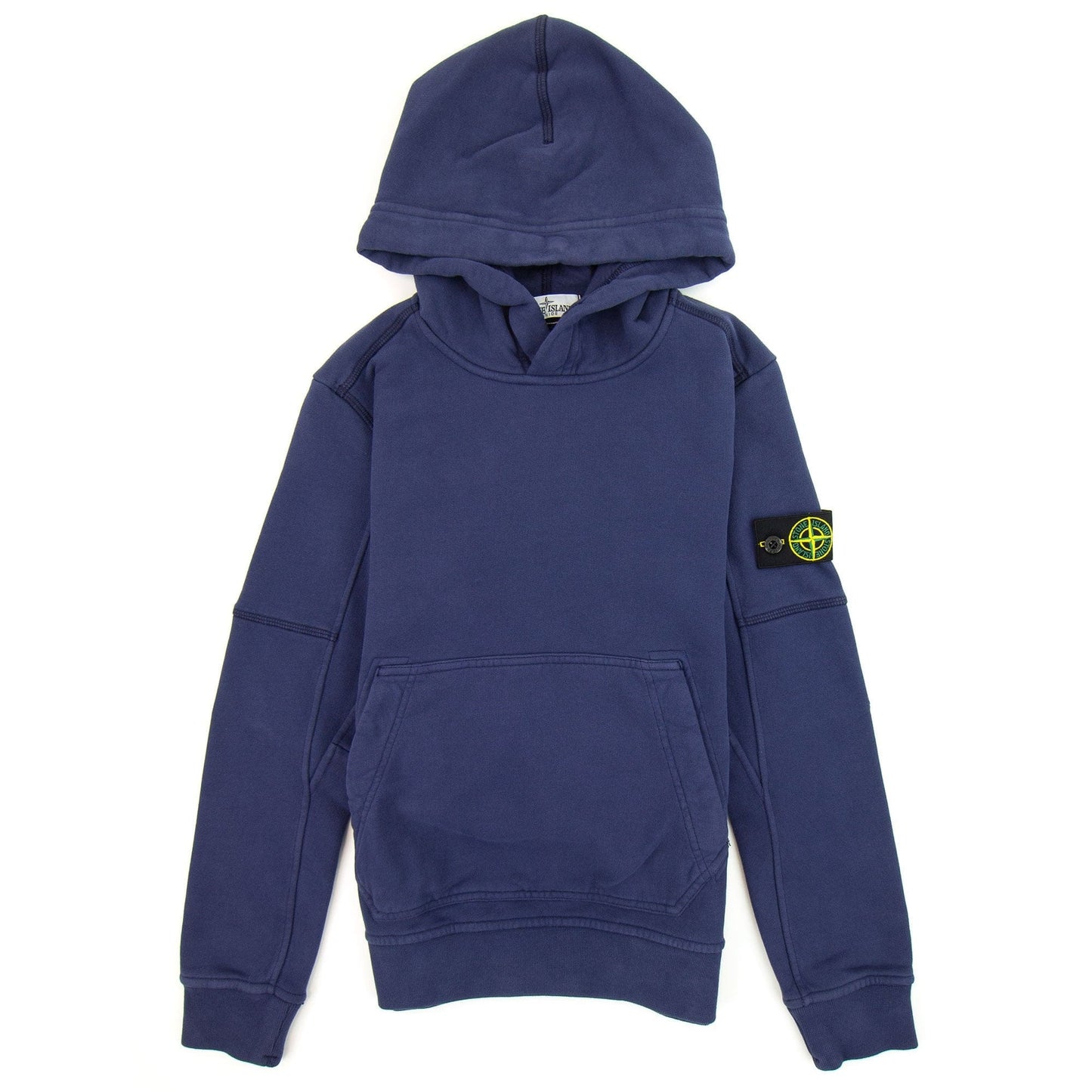 Stone Island Junior 60240 Hooded Sweatshirt Blue V0026