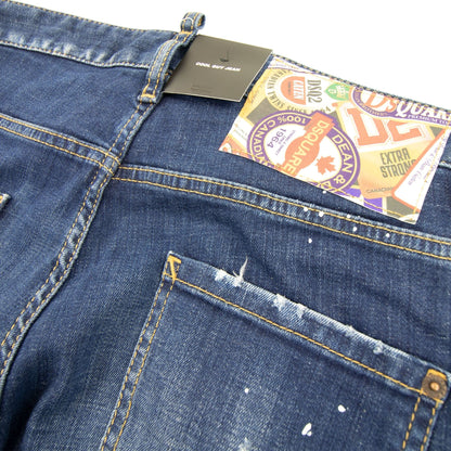 Dsquared2 Under Patch Cool Guy Jeans Blue
