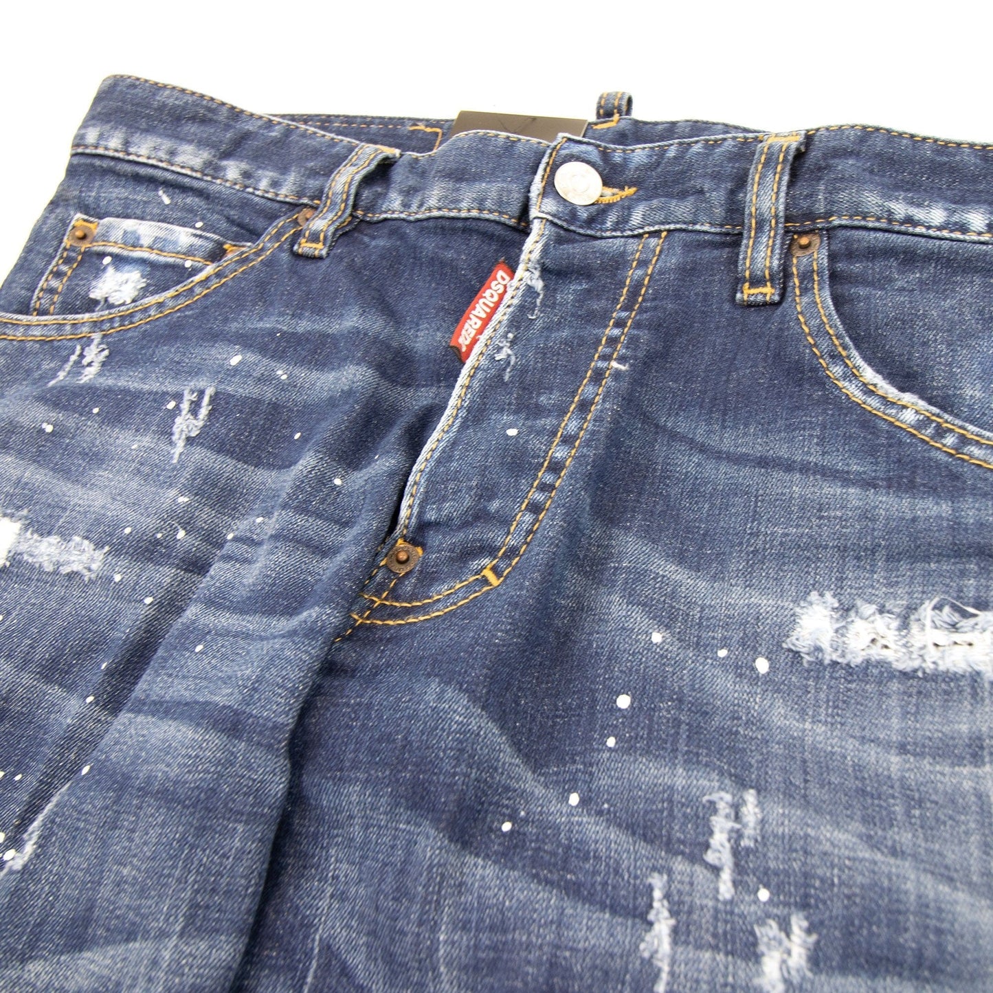 Dsquared2 Under Patch Cool Guy Jeans Blue
