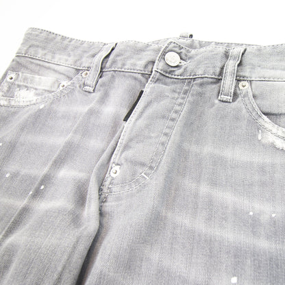 Dsquared2 Grey Denim Slim Jeans Grey
