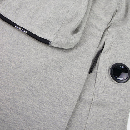 CP Company Light Fleece Hooded Sweat Grey M93