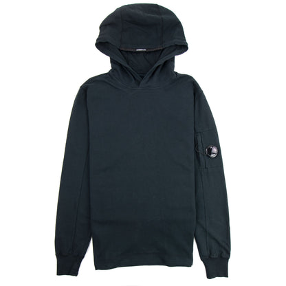 CP Company Light Fleece Hooded Sweat Black 999