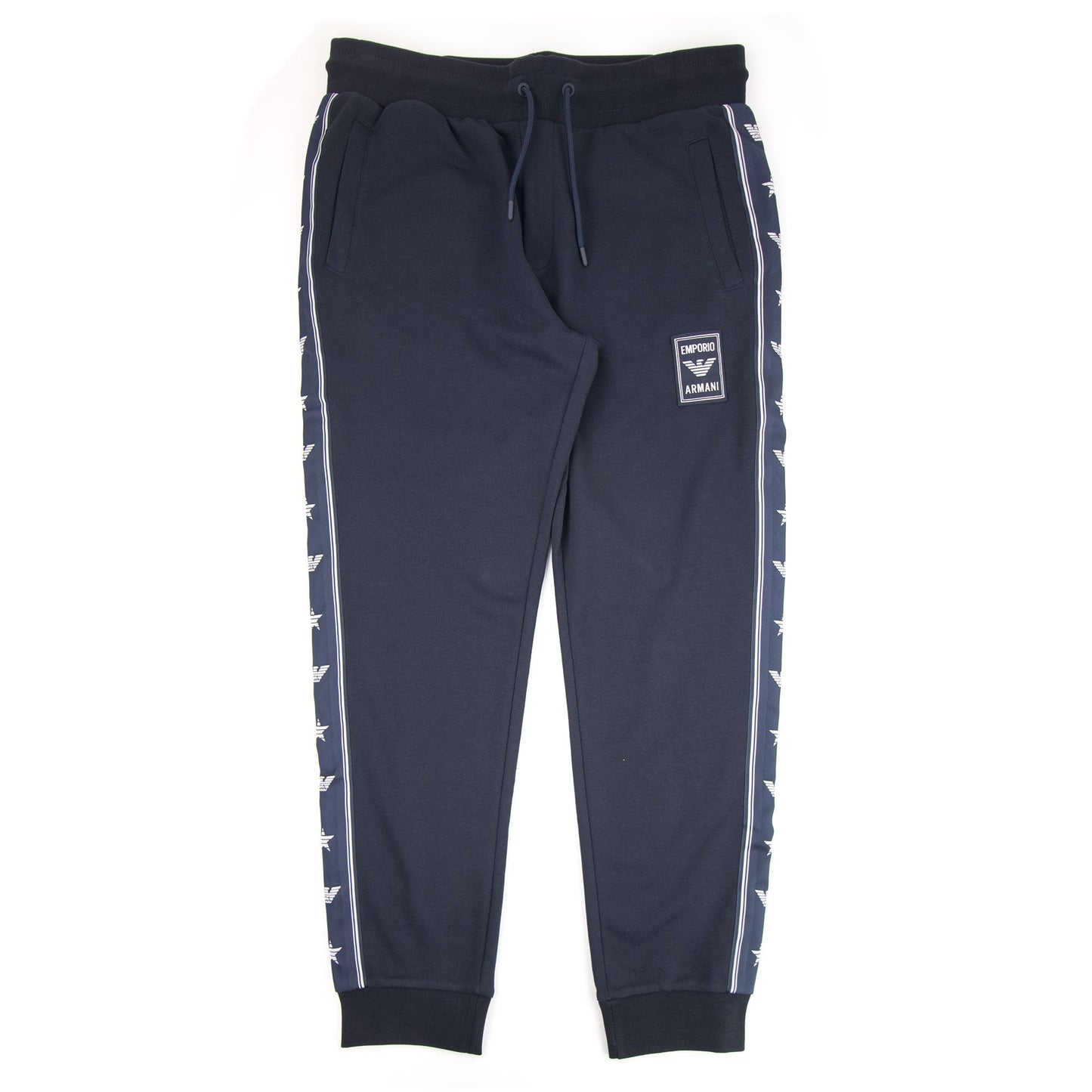 Emporio Armani Side Stripes Jogging Pants Blue Navy 0922