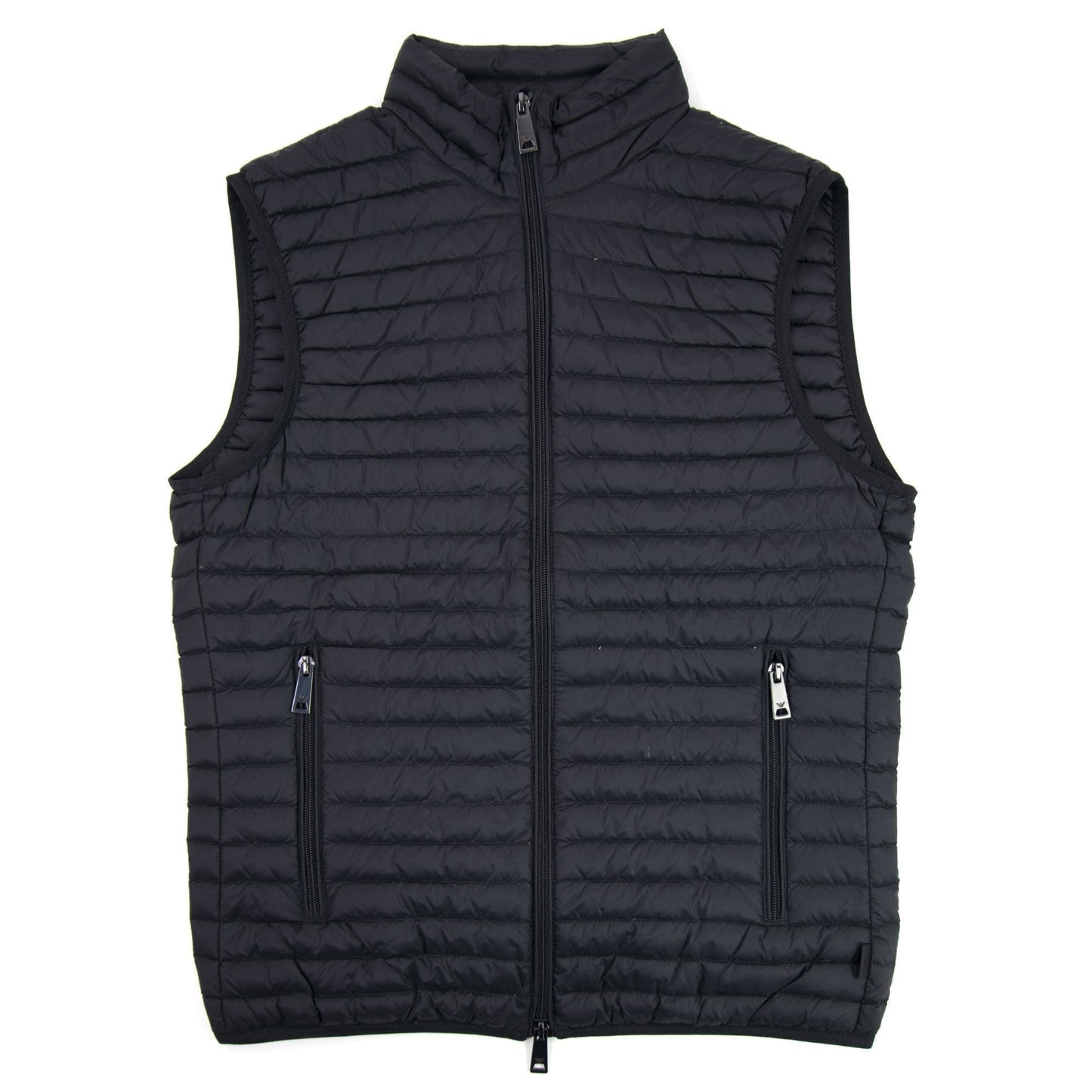 Emporio Armani Funnel Neck Down Gilet Black 999