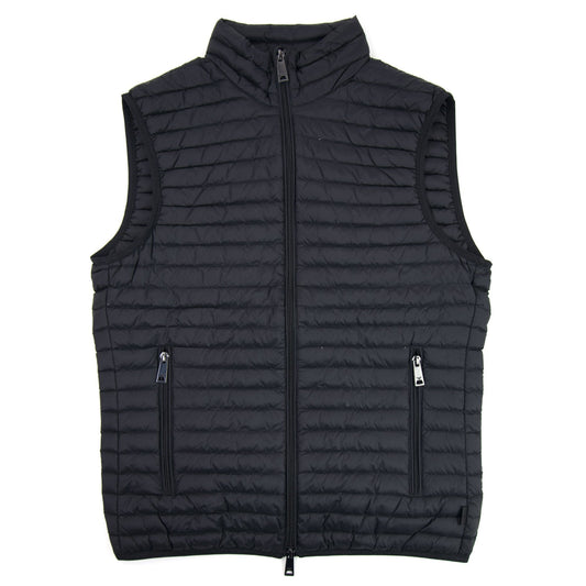 Emporio Armani Funnel Neck Down Gilet Black 999