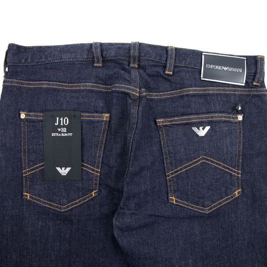 Emporio Armani J10 Extra Slim Fit Jeans 0941 Dark Blue