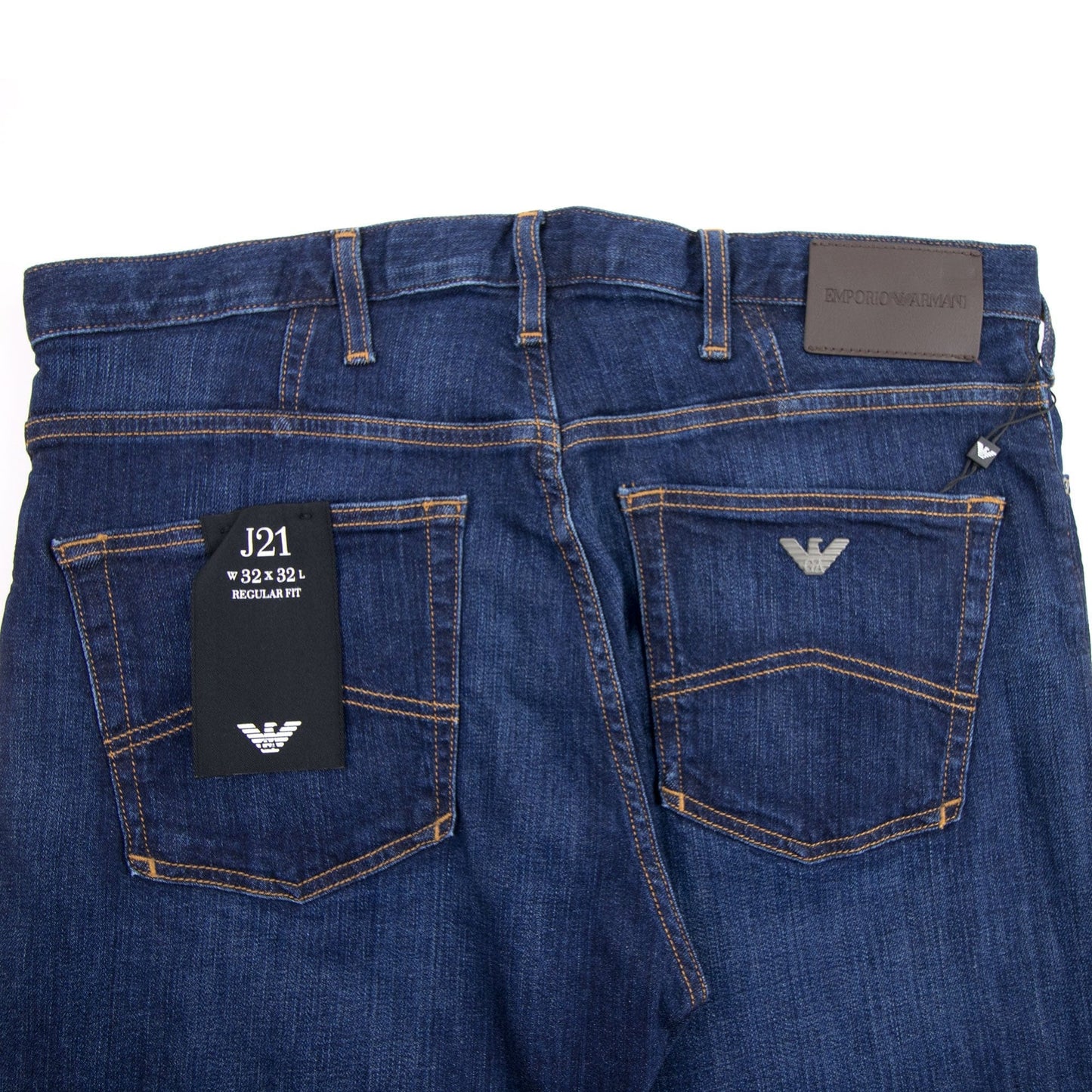 Emporio Armani J21 Regular Fit Jeans 0941 Denim Blue