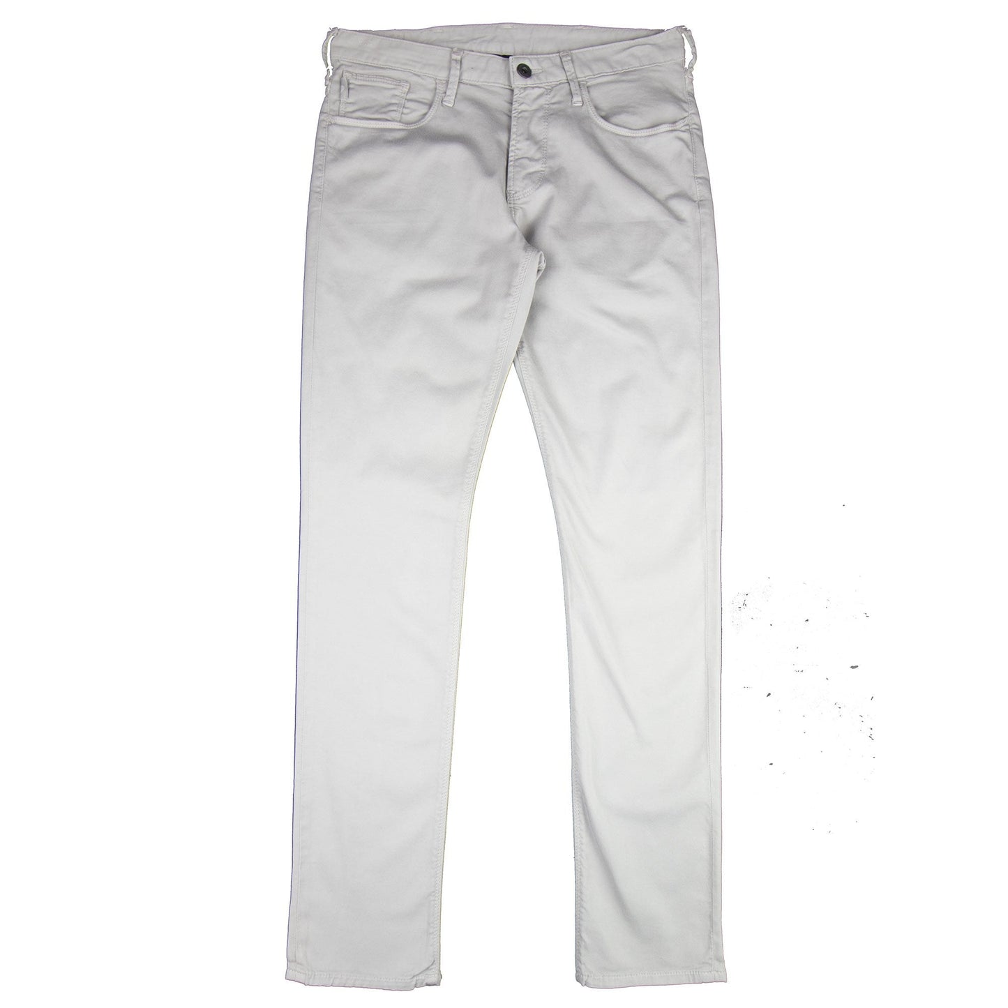 Emporio Armani J06 Slim Fit Matching Stitch Jeans Grey 0603