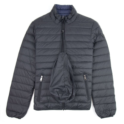 Emporio Armani Reversible Funnel Neck Down Jacket Black 999