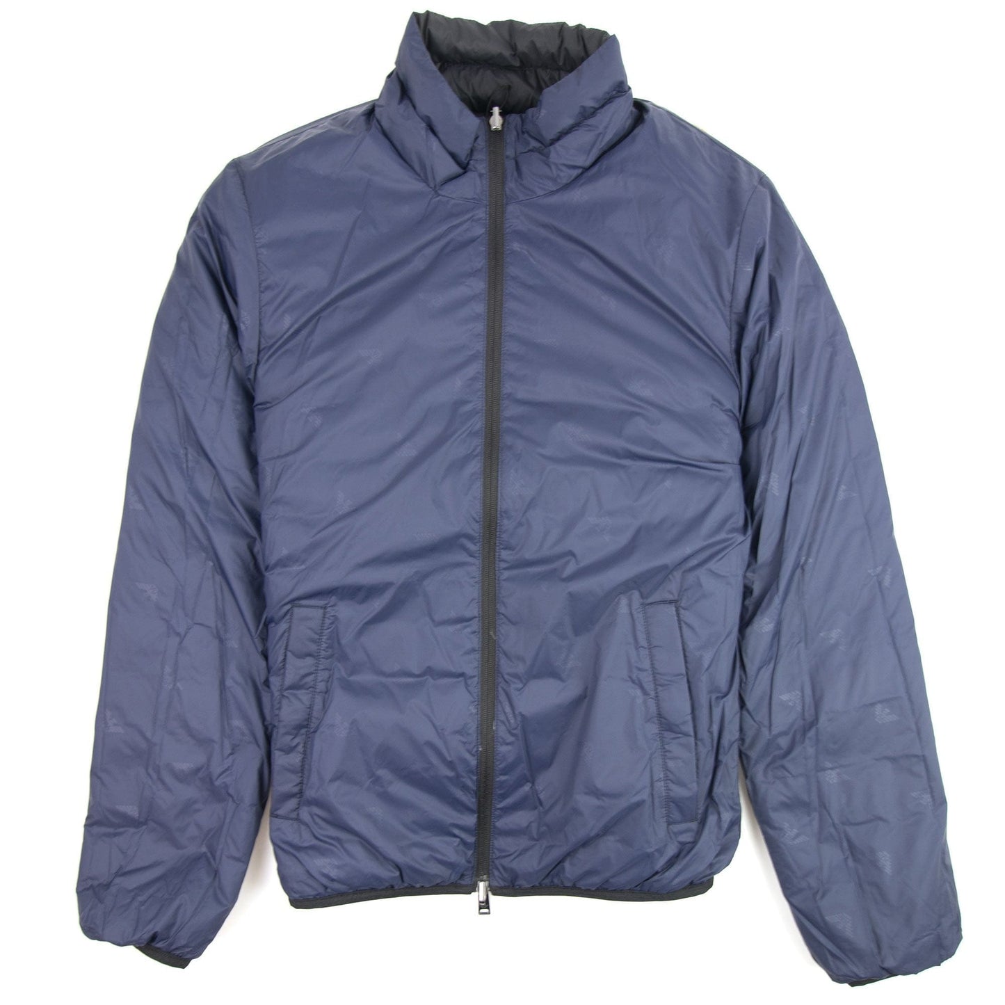 Emporio Armani Reversible Funnel Neck Down Jacket Black 999