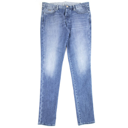 Emporio Armani J11 Extra Slim Fit Worn Jeans Denim Blue 942
