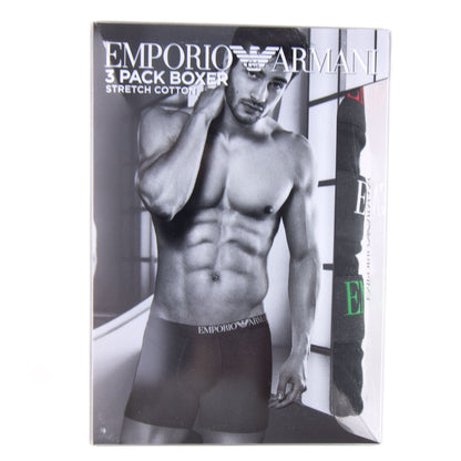 Emporio Armani 3 Pack Boxer Underwear Black/multi