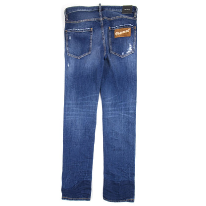 Dsquared2 Suede Patch Cool Guy Jeans Denim 470
