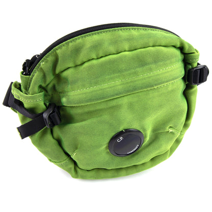 CP Company Garment Dyed Nylon Sateen Lens Waist Bag Dusty Olive 661
