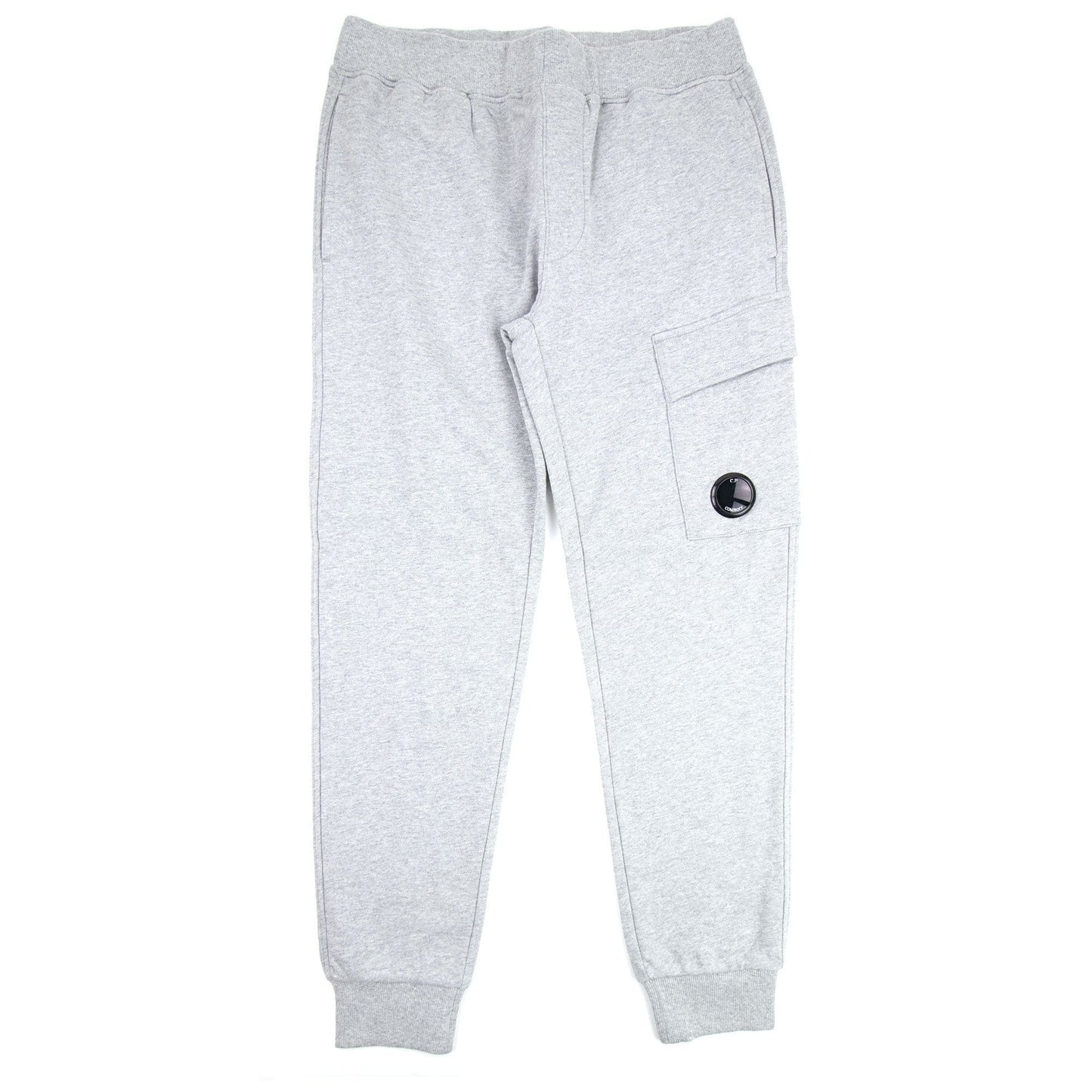 CP Company Diagonal Raised Fleece Hoodie Tracksuit 2PCS Grey M93