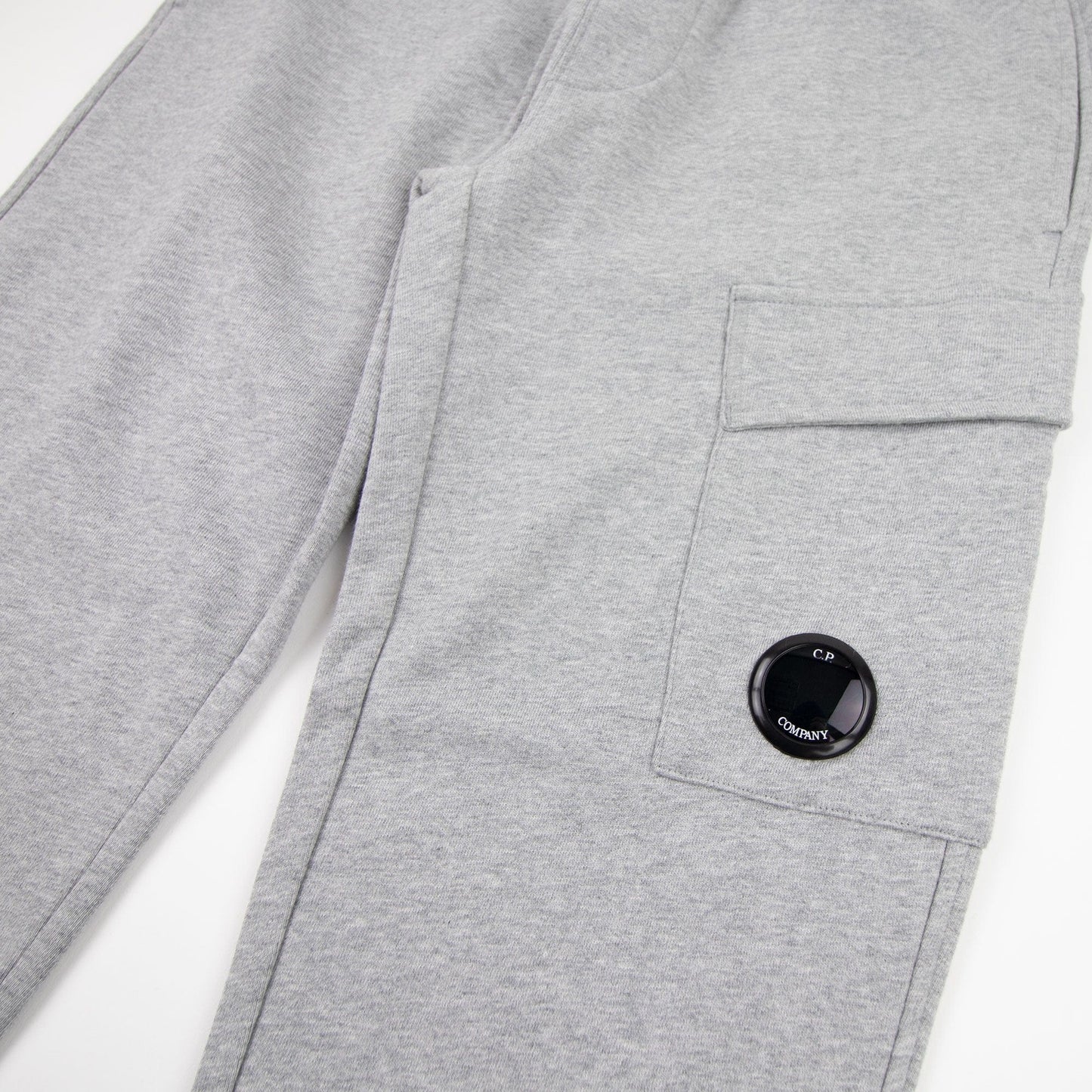 CP Company Diagonal Raised Fleece Hoodie Tracksuit 2PCS Grey M93