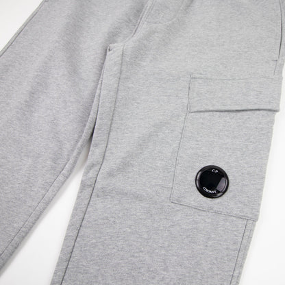 CP Company Diagonal Raised Fleece Hoodie Tracksuit 2PCS Grey M93