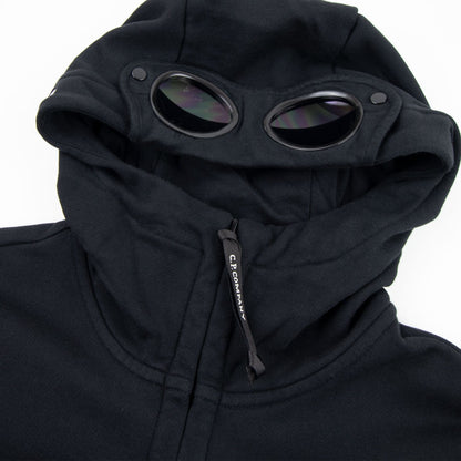 CP Company Diagonal Raised Fleece Hoodie Tracksuit 2PCS Black 999