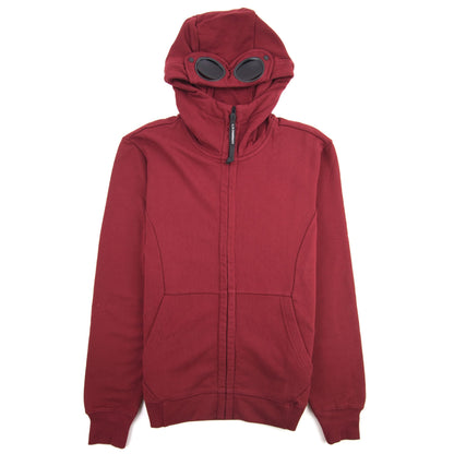 CP Company Diagonal Raised Fleece Goggle Full Zip Hoodie Scooter 576