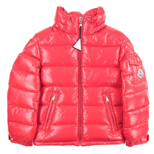 Moncler Junior New Maya Giubbotto Down Jacket Red 455