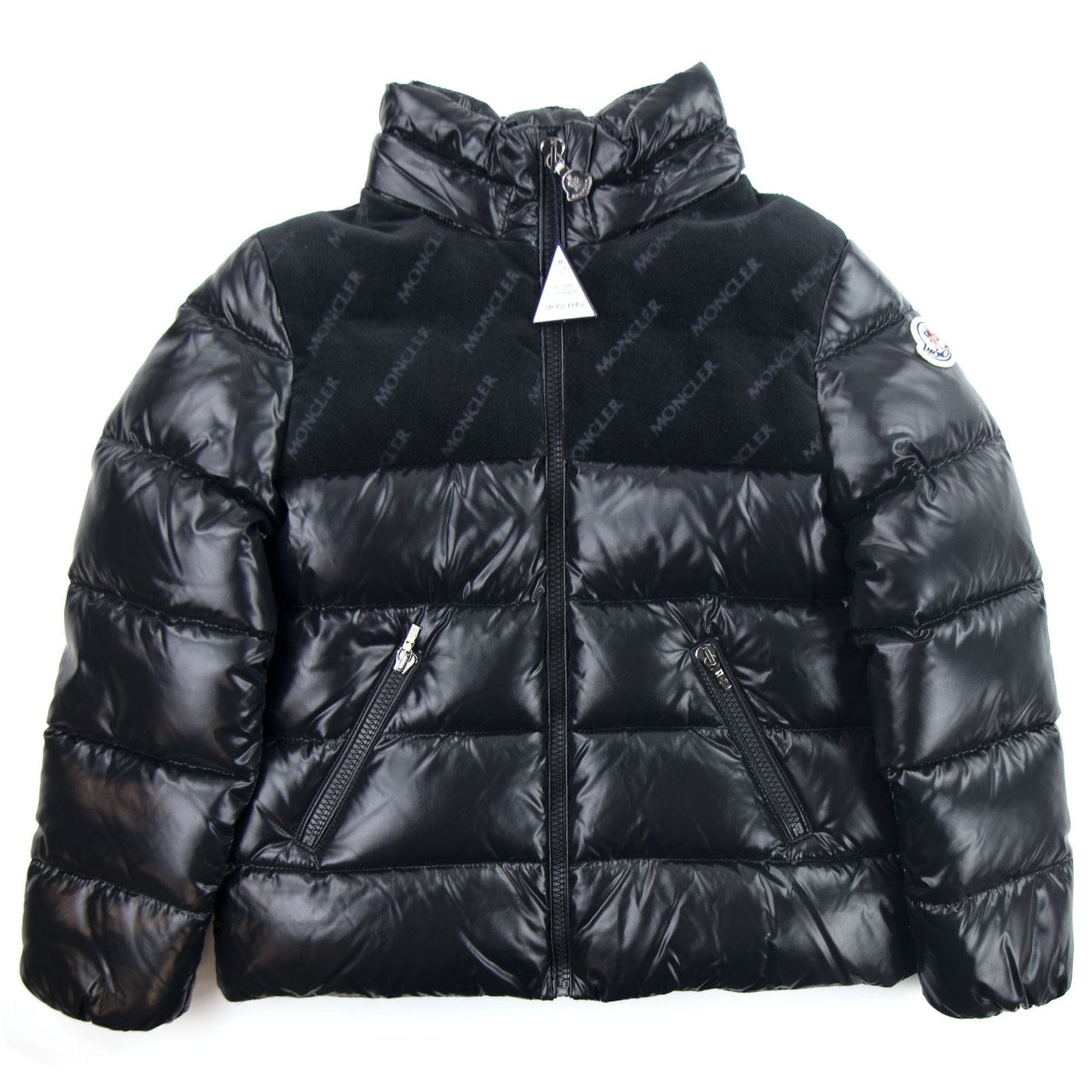 Moncler Junior Paspale Giubbotto Down Jacket Black 999