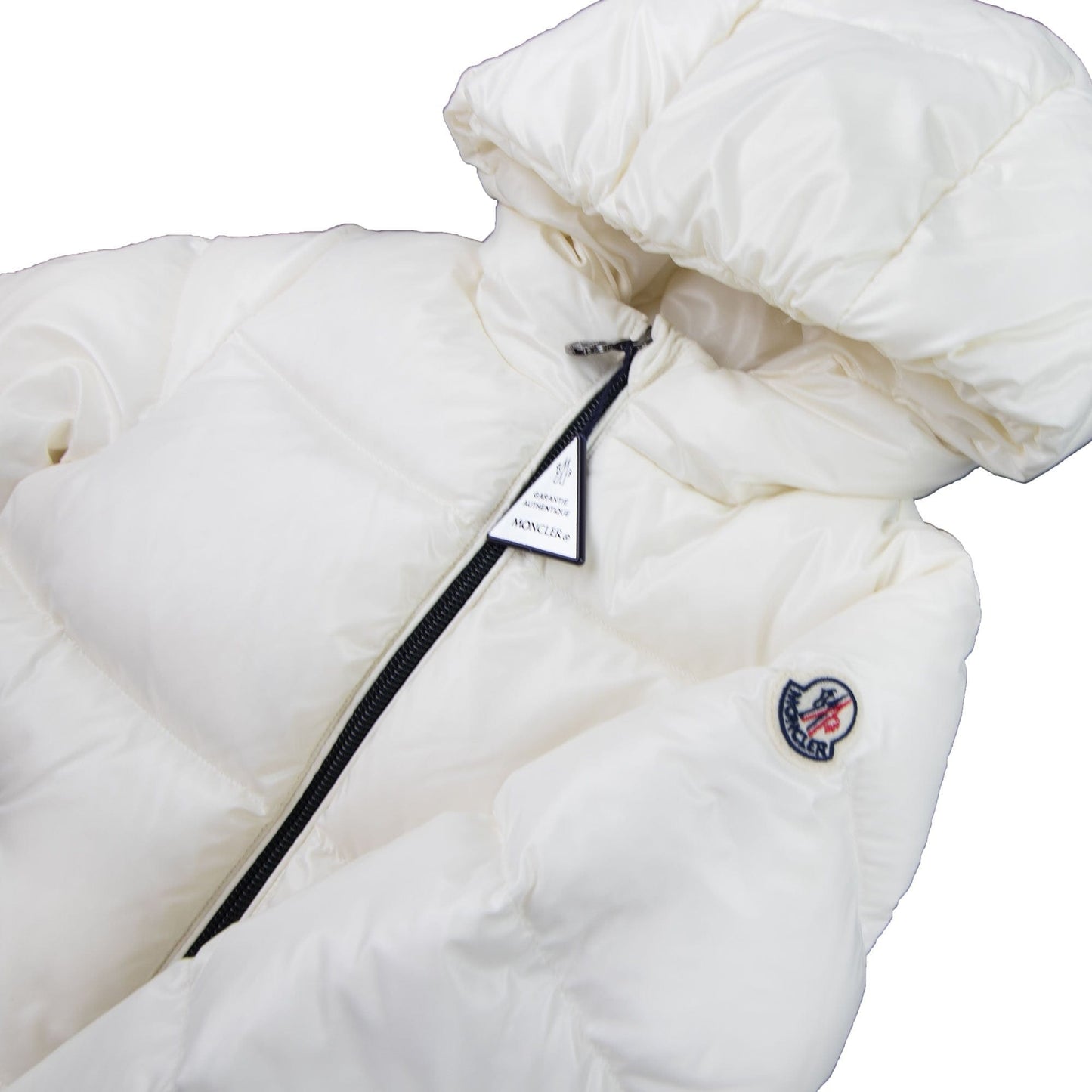 Moncler Junior Gliere Giubbotto Down Jacket White 034