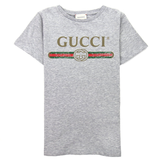 Gucci Junior Logo T-shirt 1676 Grey