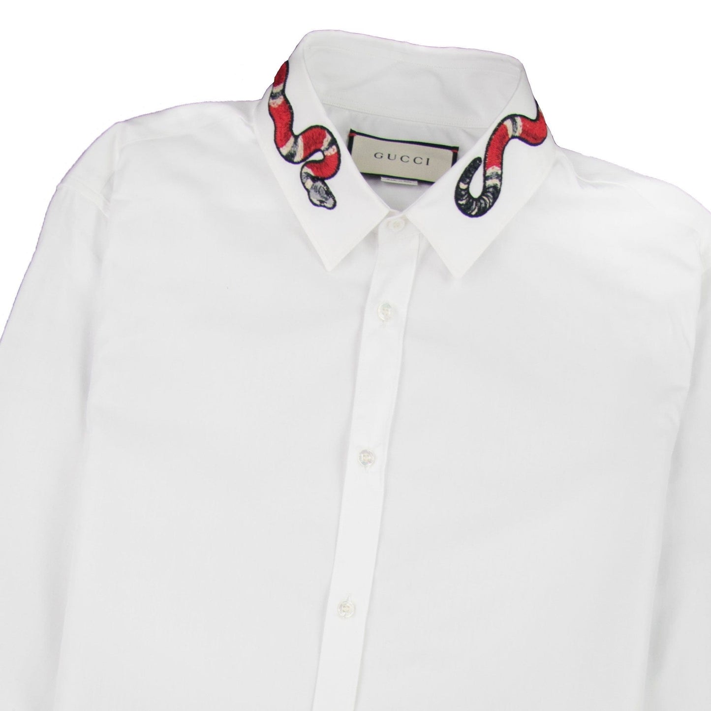 Gucci Oxford Duke Kingsnake Shirt White