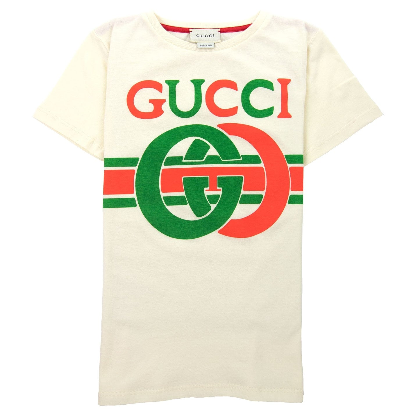 Gucci Junior Interlocking G T-shirt 9756 Cream