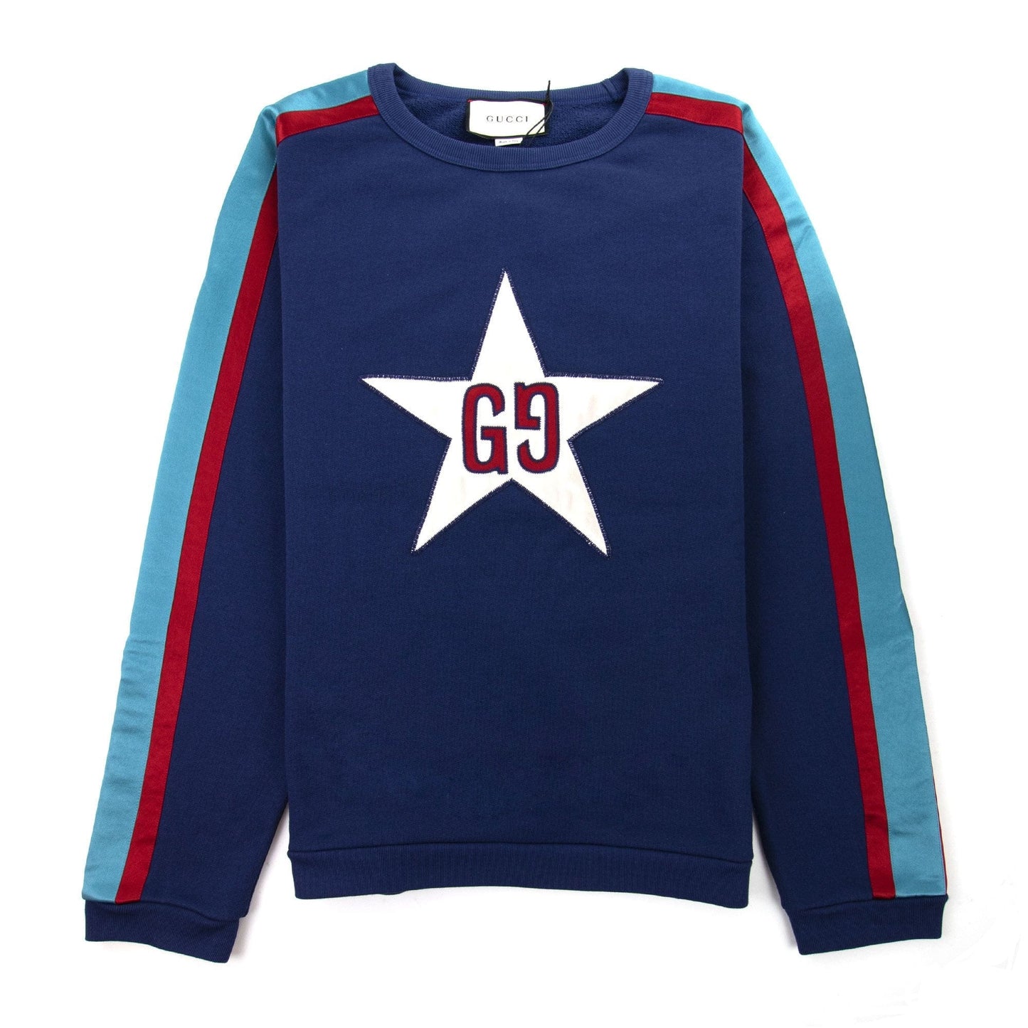 Gucci GG Star Sweatshirt 4429 Blue