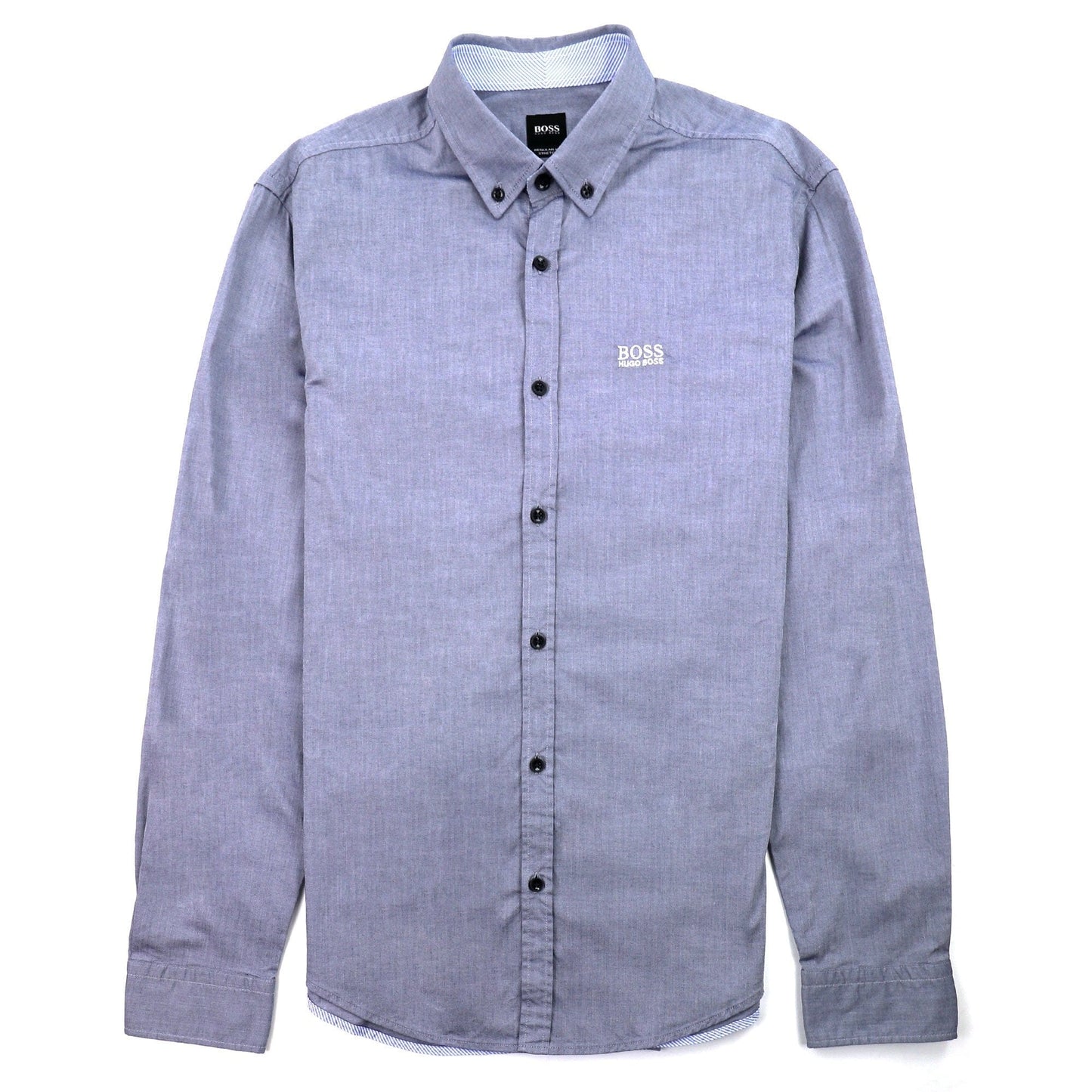 Hugo Boss Biado Regular Fit Long Sleeve Shirt Blue
