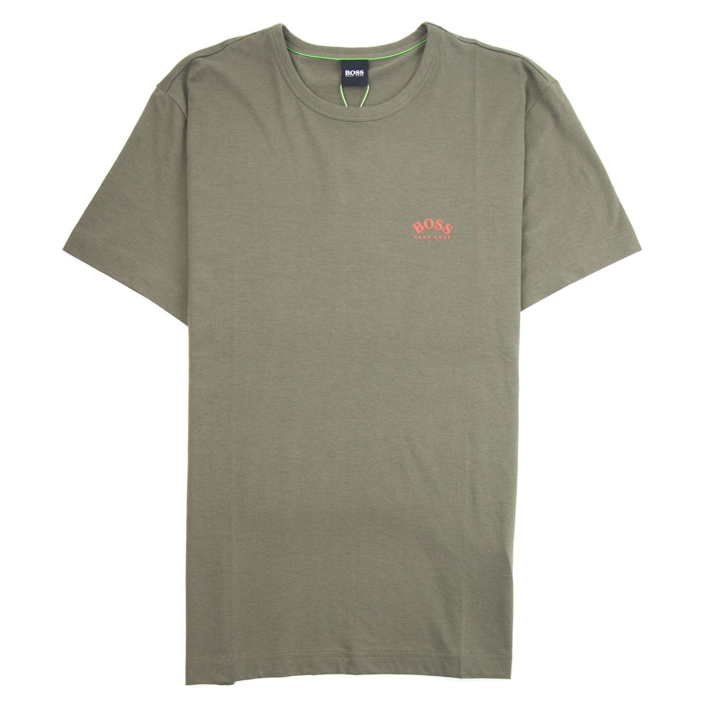 Hugo Boss Curved Logo T-shirt Green