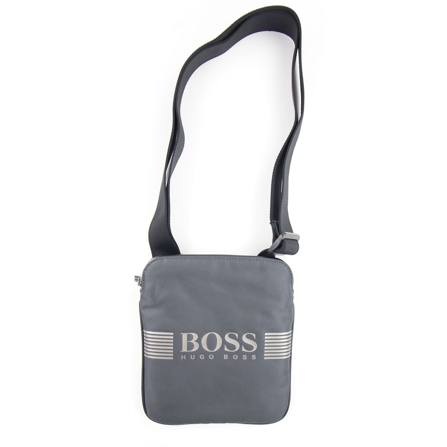 Hugo Boss Pixel Envelope Bag Dark Grey