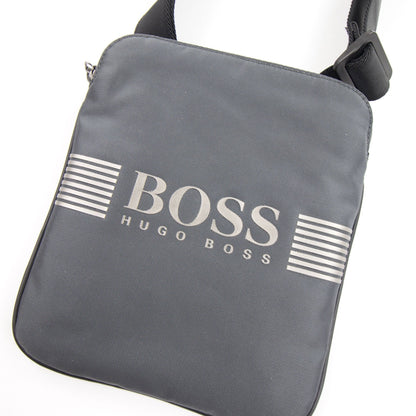 Hugo Boss Pixel Envelope Bag Dark Grey