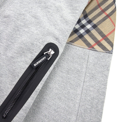 Burberry Children Hamilton Vintage Check Hoody Grey Melange